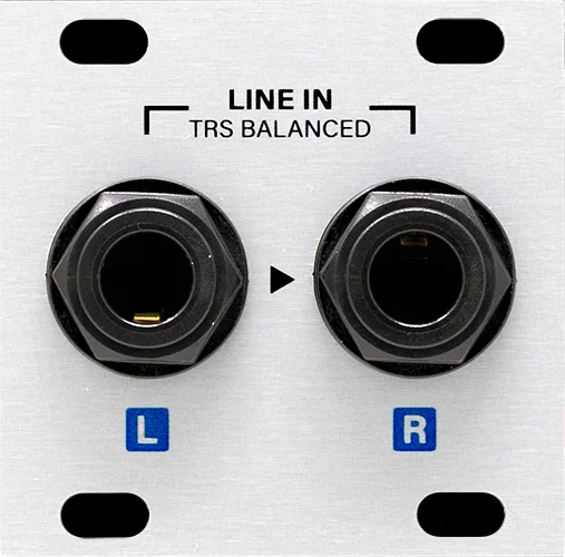Stereo Line In Jacks 1U