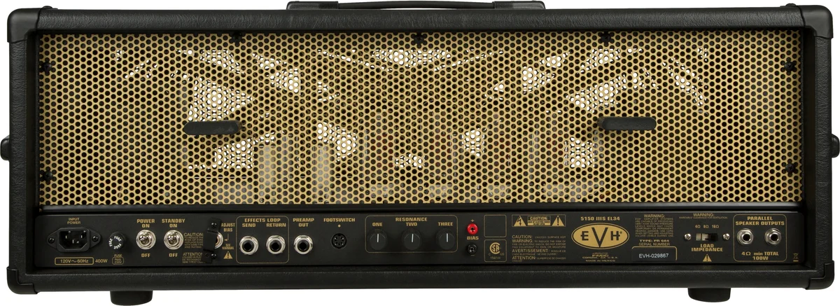 5150IIIS 100W EL34 Head, Black