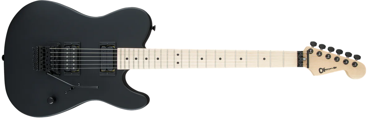 USA Select San Dimas Style 2 HH FR, Maple Fingerboard, Pitch Black