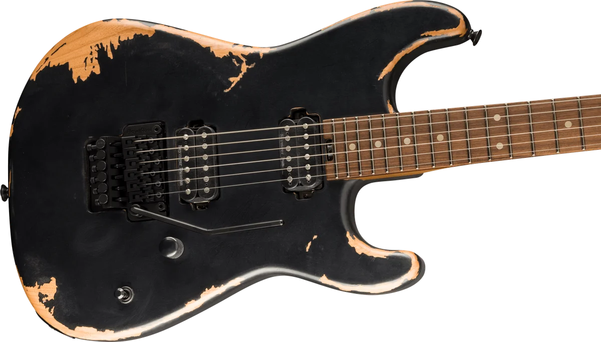 Pro-Mod Relic San Dimas Style 1 HH FR PF, Pau Ferro Fingerboard, Weathered Black