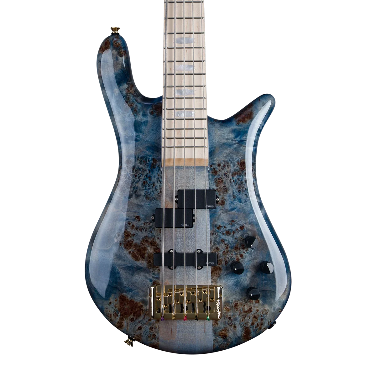 Euro 5 LT Exotic Poplar Burl Blue Fade