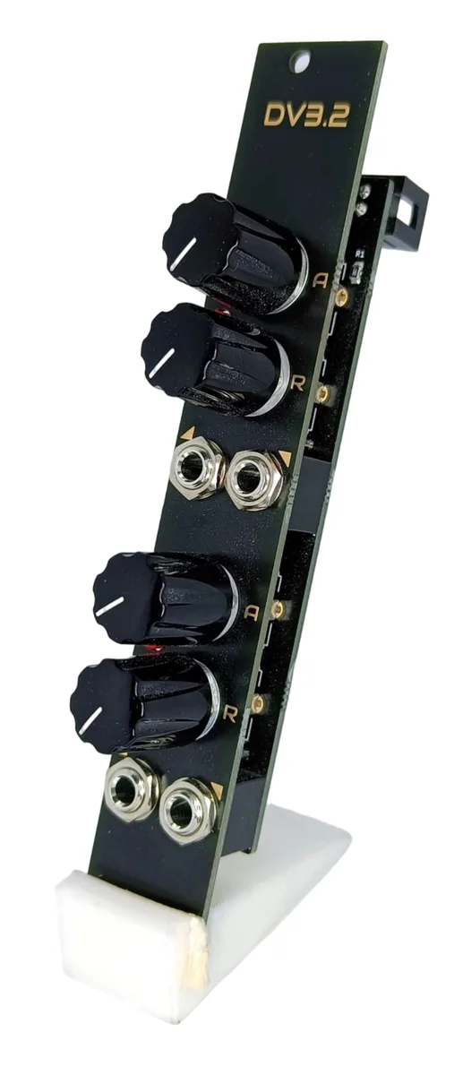 DV3: Dual-channel AR envelope generator/slew limiter (4HP - updated design)