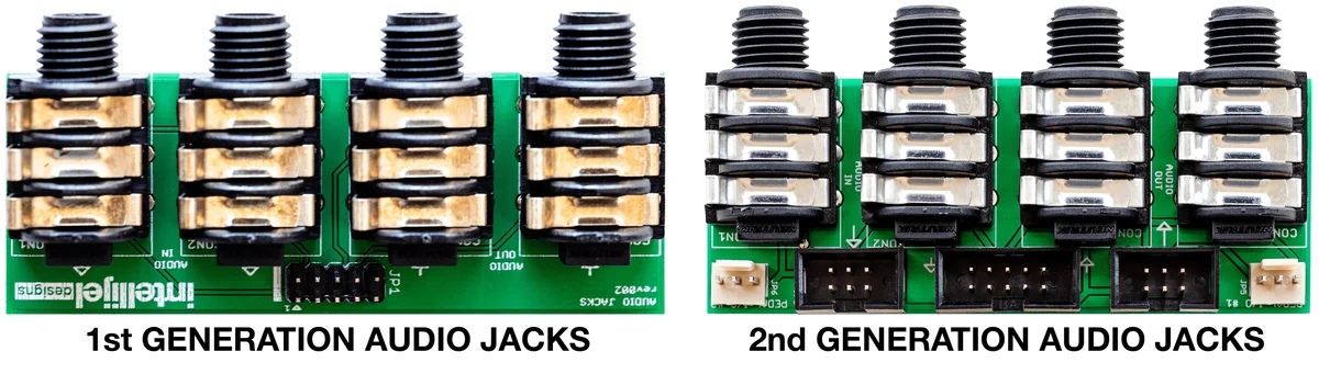 7U Audio Jacks Board v2