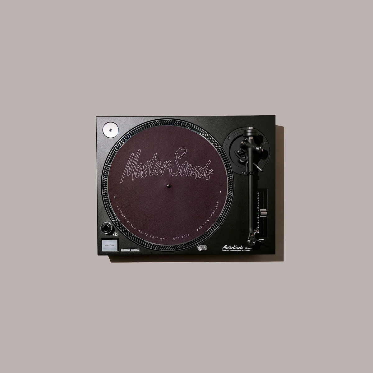 SL-1210MK2 Single in Textured Black