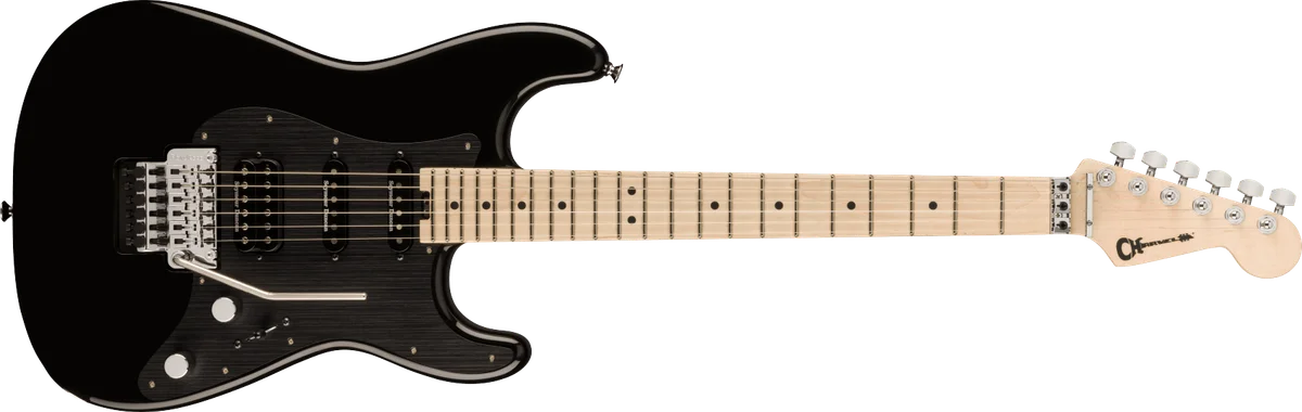 Pro-Mod So-Cal Style 1 HSS FR M, Maple Fingerboard, Gloss Black