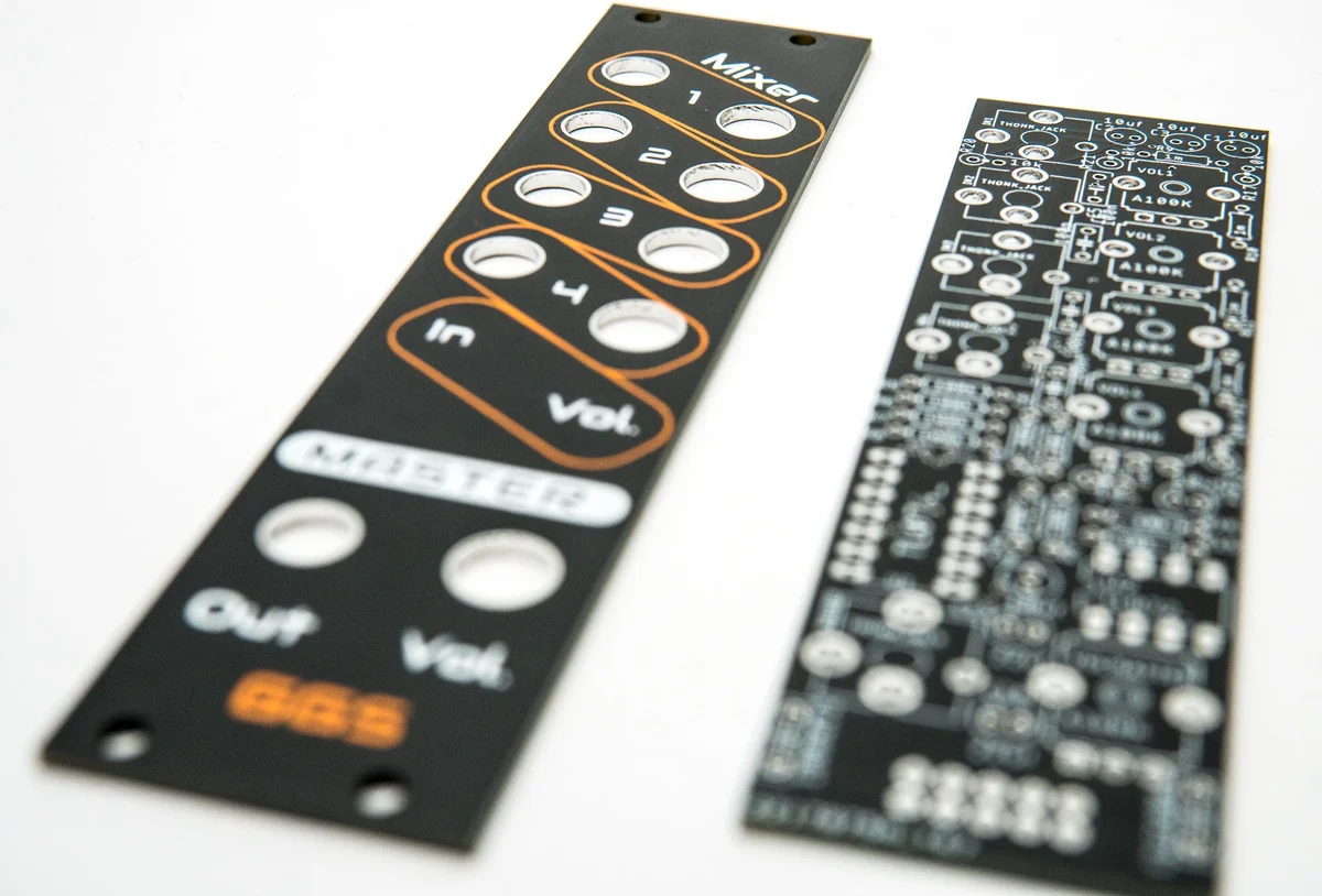4 Channel Audio Mixer for Eurorack