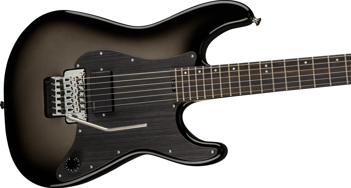 Phil Sgrosso Signature Pro-Mod So-Cal Style 1 H FR E, Ebony Fingerboard, Silverburst