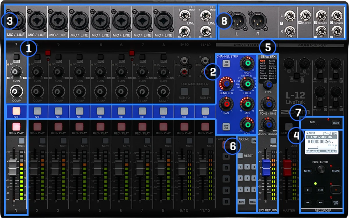 LiveTrak L-12