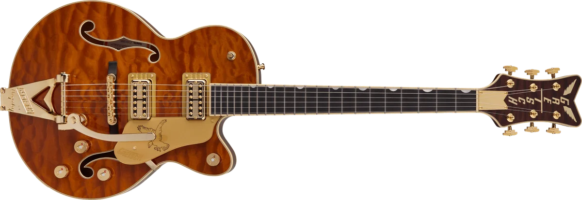 Limited Edition Falcon Center Block Jr. with Bigsby Quilted Maple