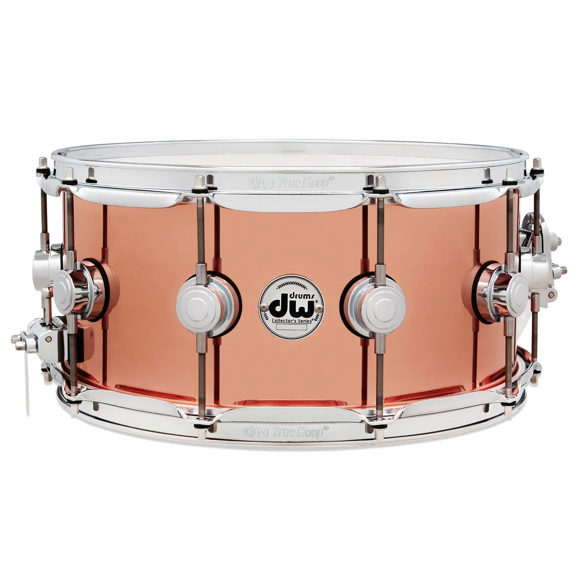 Polished Copper Snare Drum 6.5x14