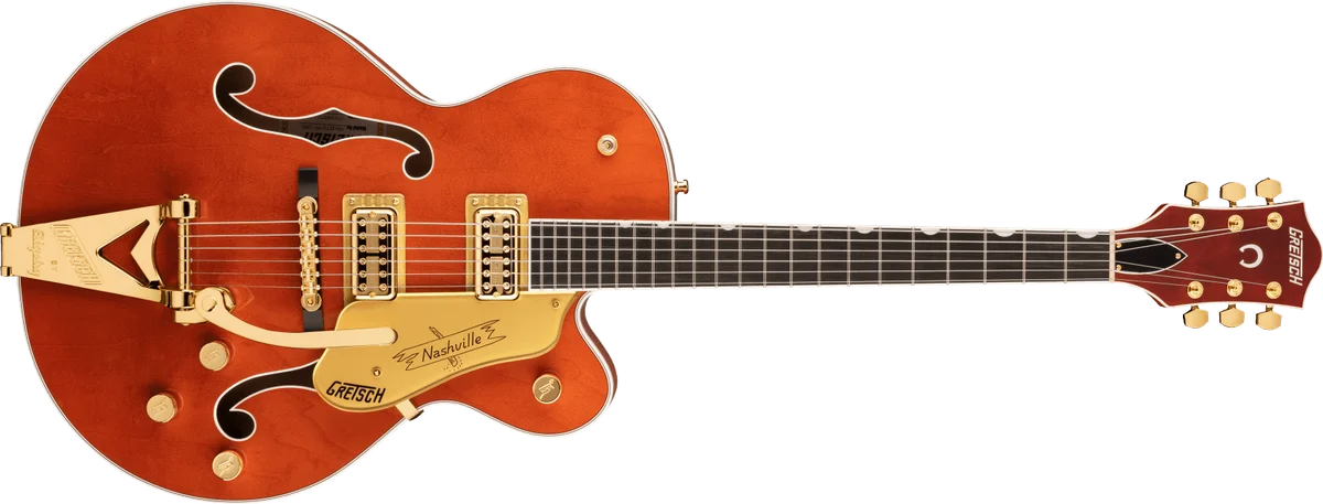 G6120TG Players Edition Nashville Hollow Body with String-Thru Bigsby and Gold Hardware
