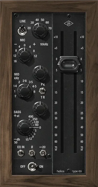 Helios Type 69 Preamp and EQ Collection