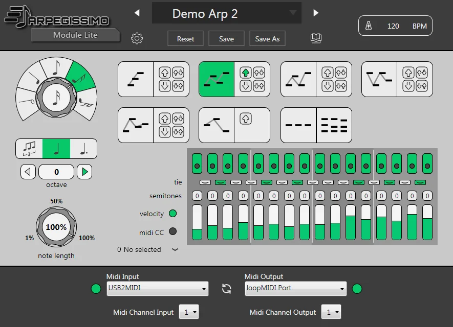 Arpegissimo Module Lite