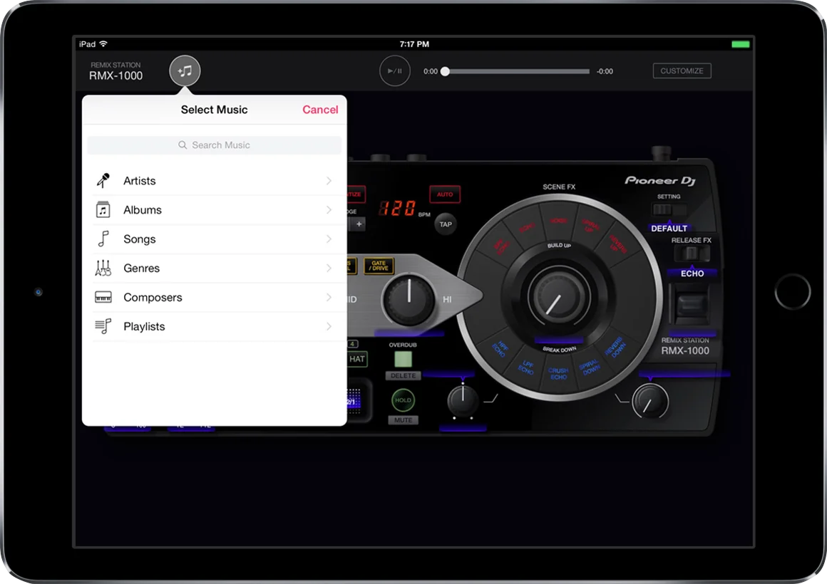 RMX-1000 for iPad