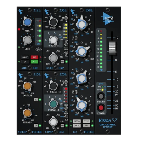 API Vision Channel Strip Collection