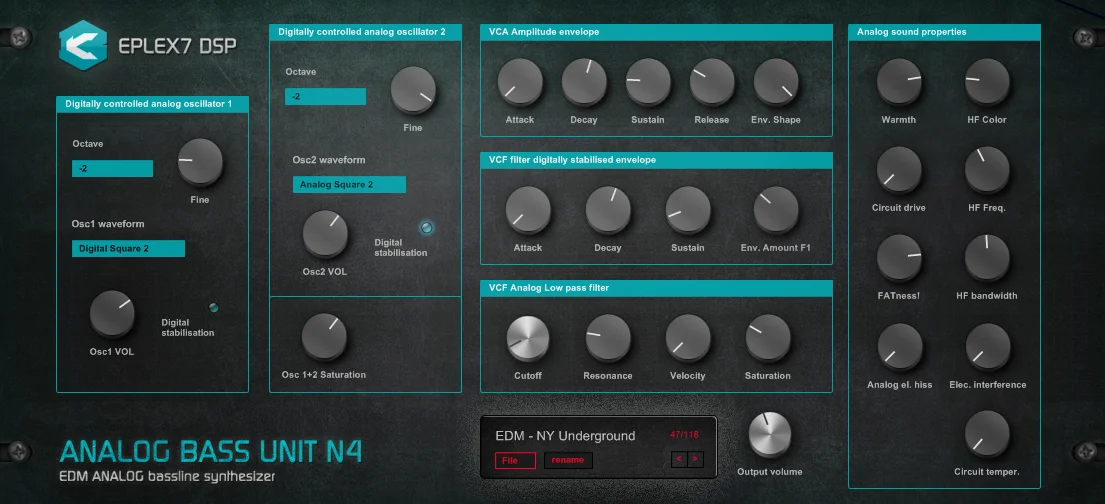 Analog Bass Unit N4