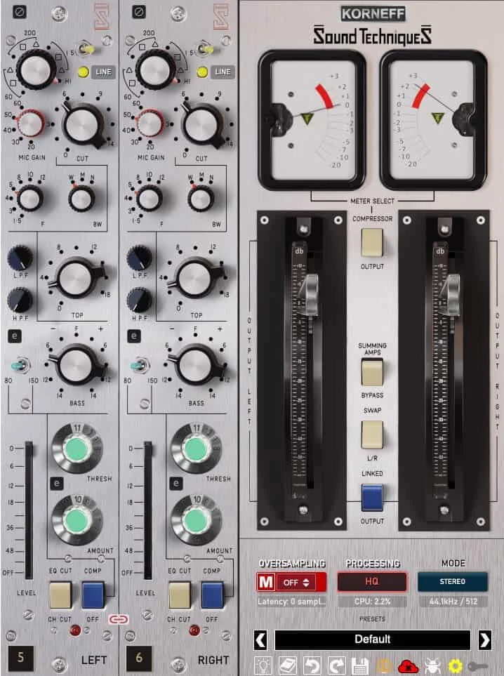 Sound Techniques Alpha Range Channel