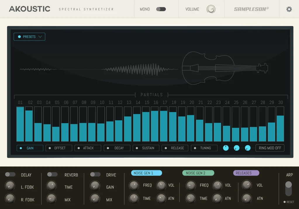 AKOUSTIC: Spectral Synthesizer