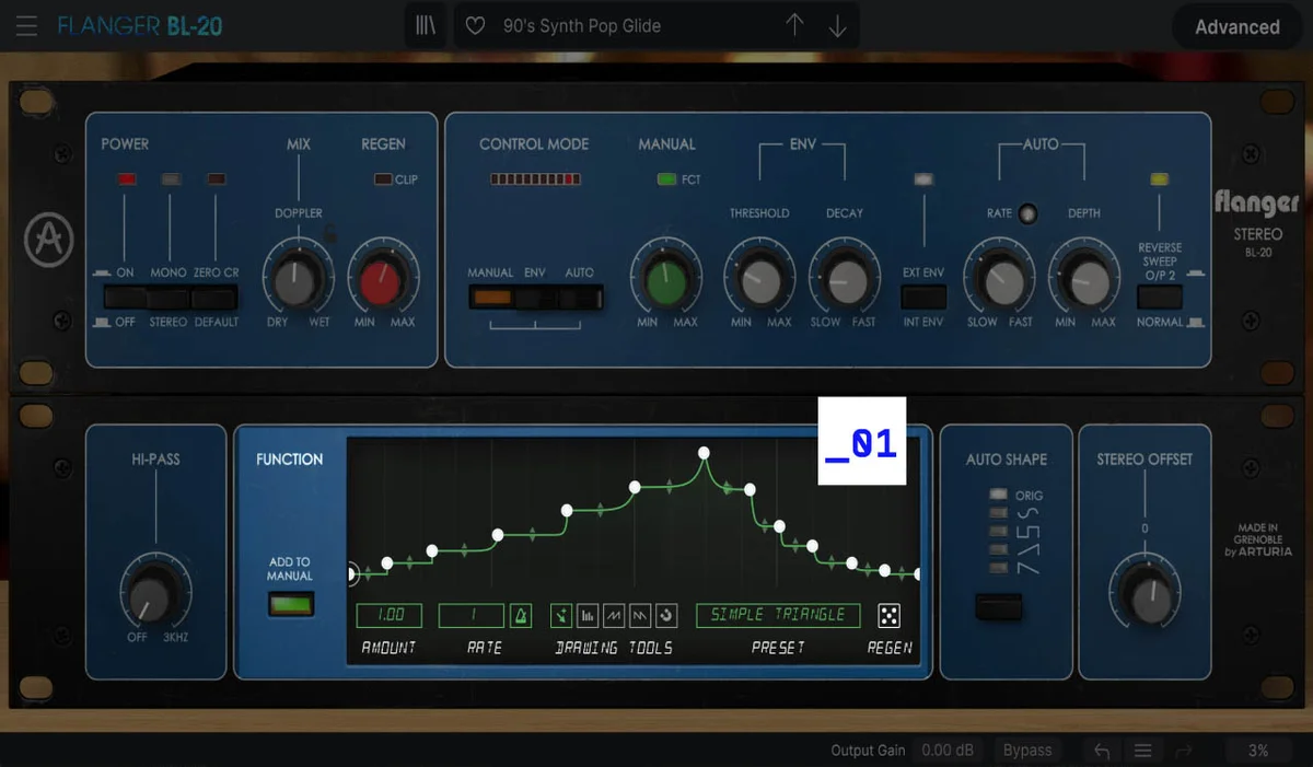 Flanger BL-20