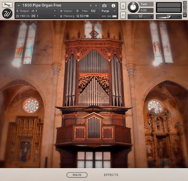 1850 Pipe Organ