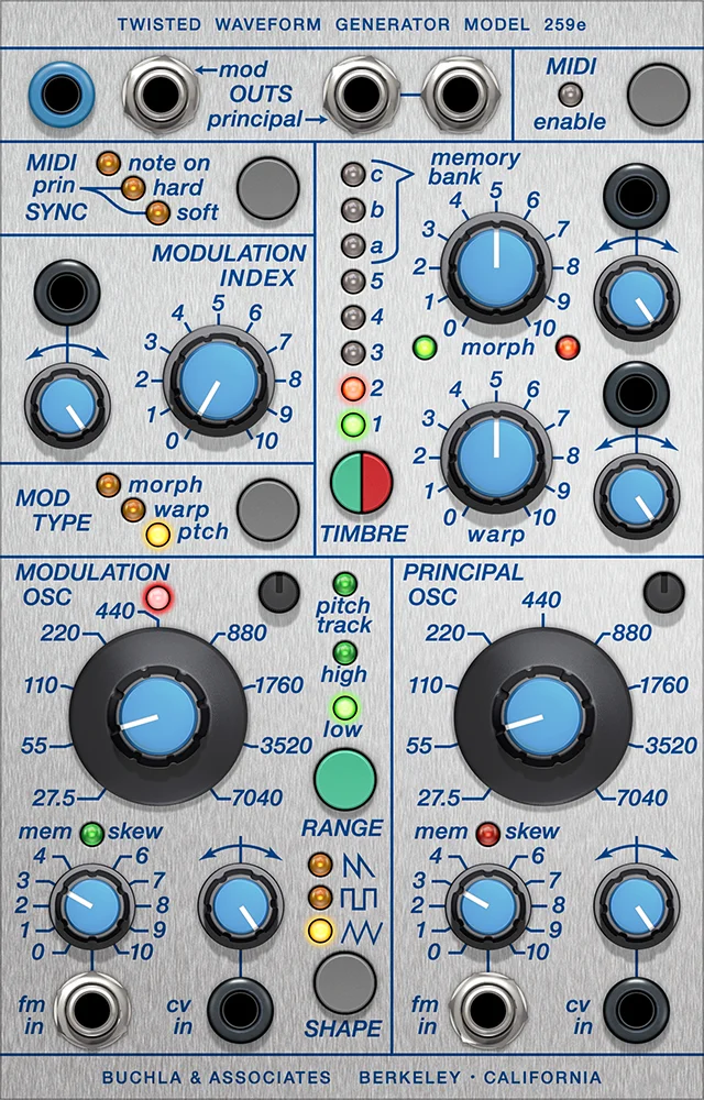 Buchla 259e Twisted Waveform Generator