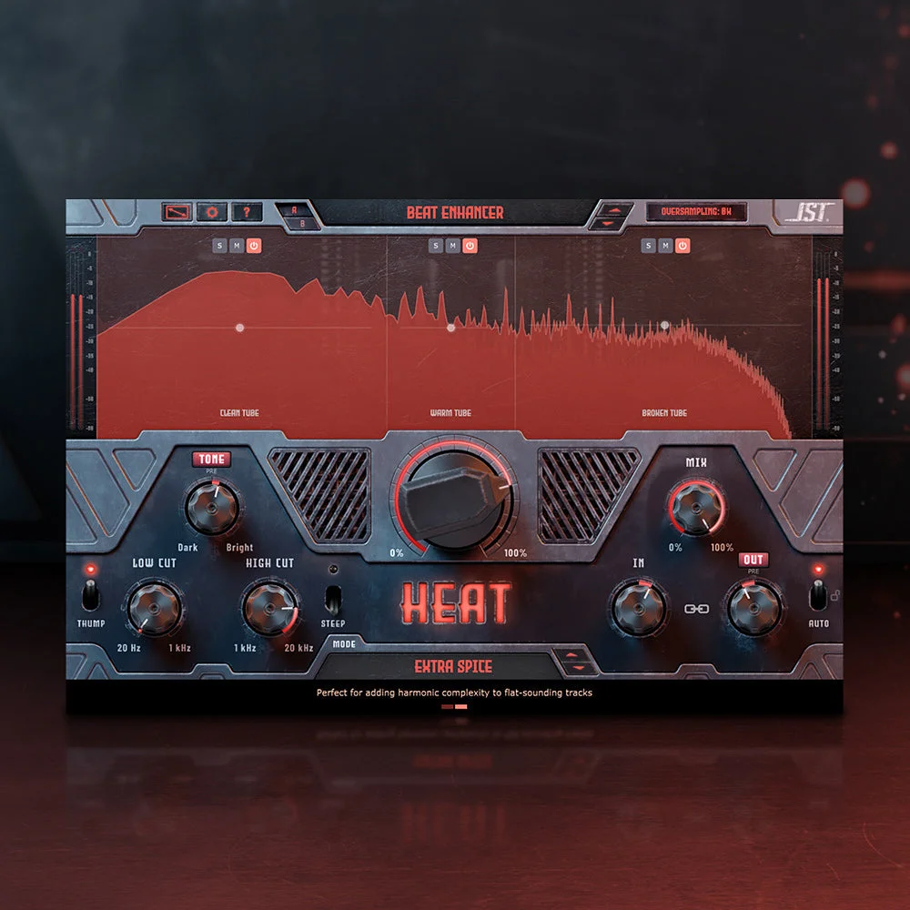 Heat - Analog Modeled Multi-band Saturation Plugin