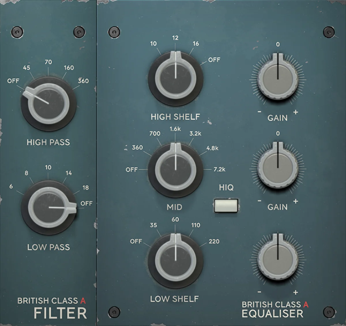 British Class A Equalizer