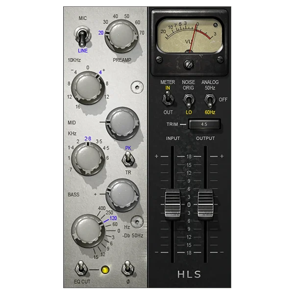 HLS Channel Strip EQ