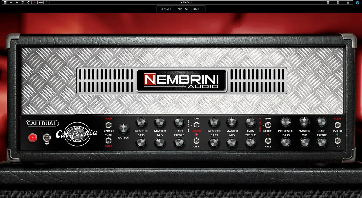 Cali Dual Three Channels Guitar Amplifier