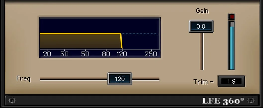 LFE360 Surround Low-Pass Filter