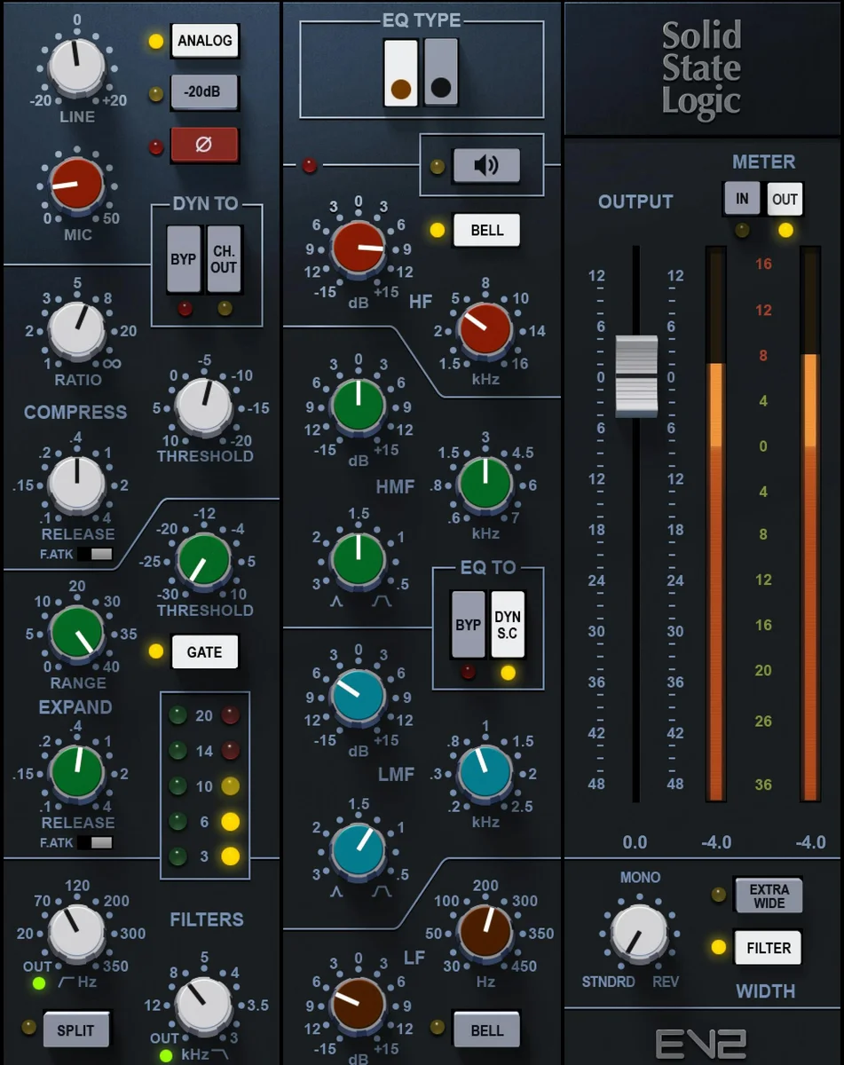 SSL EV2 Channel Strip