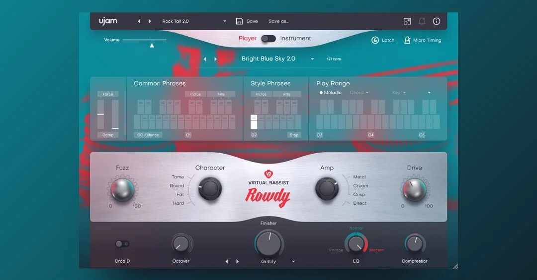 Virtual Bassist ROWDY 2