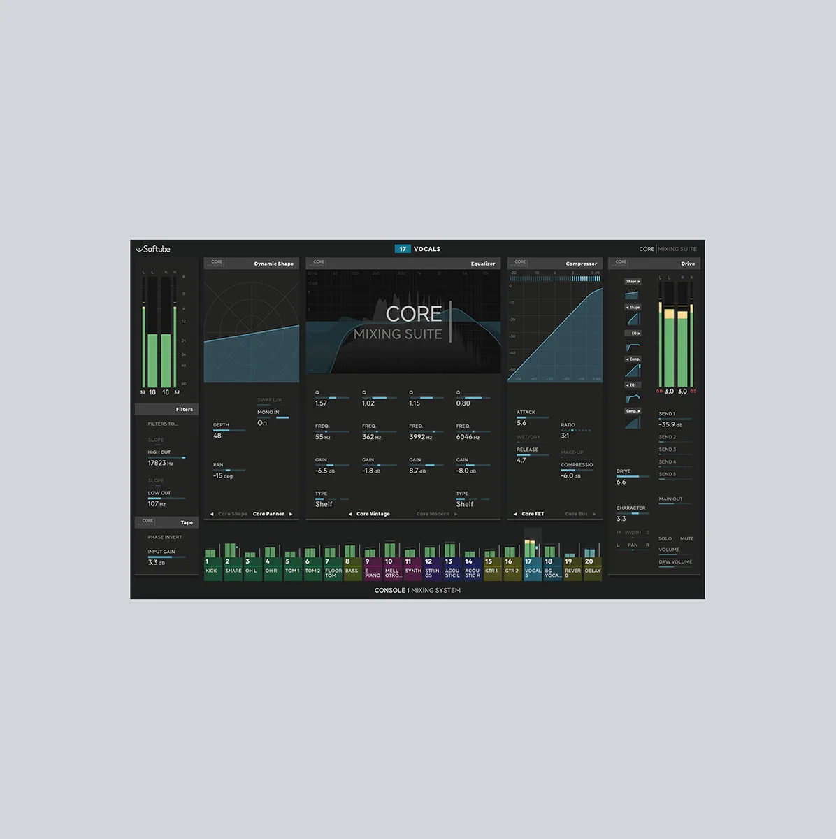 Console 1 Core Mixing Suite