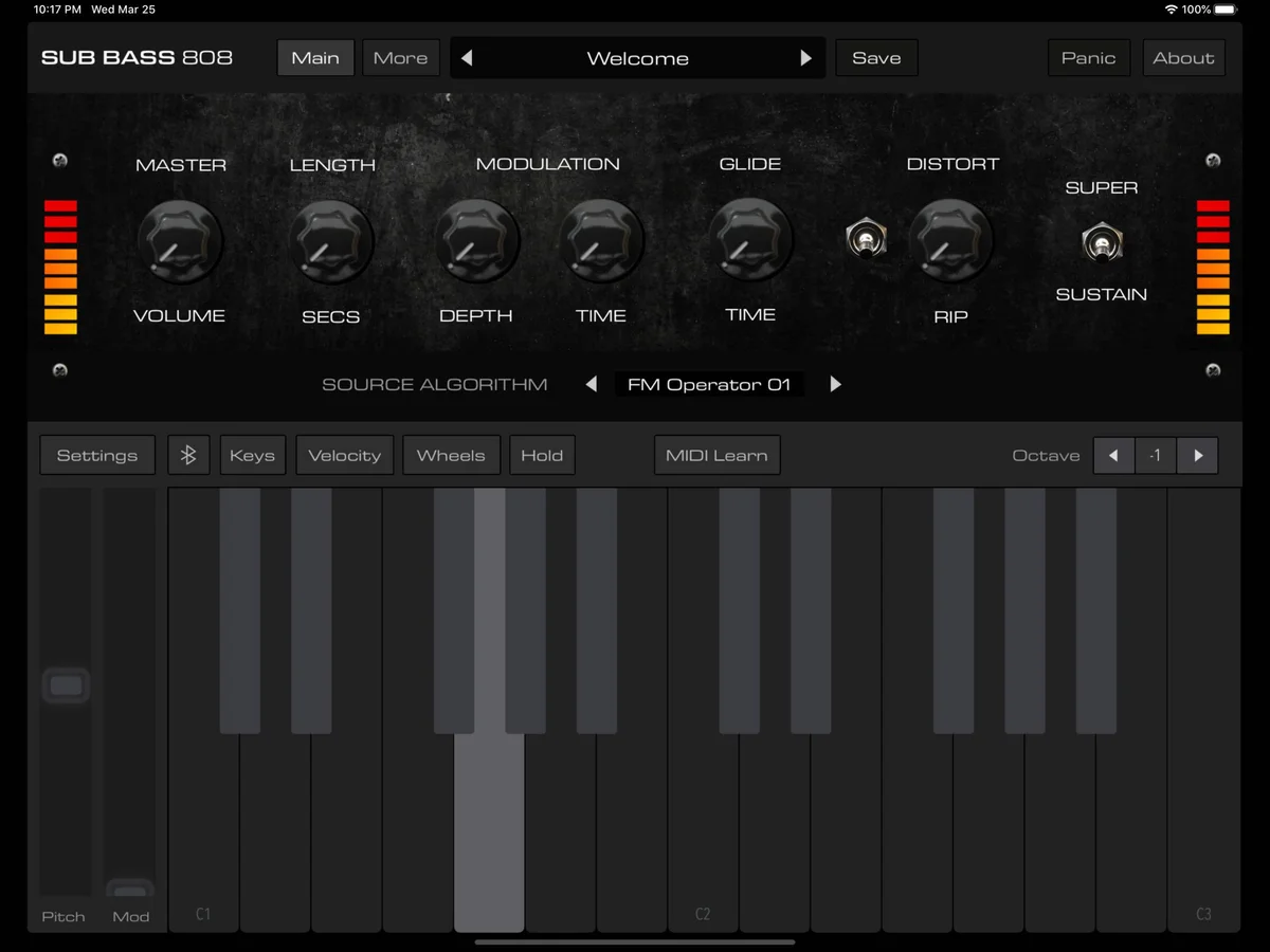 Bass 808 Synth