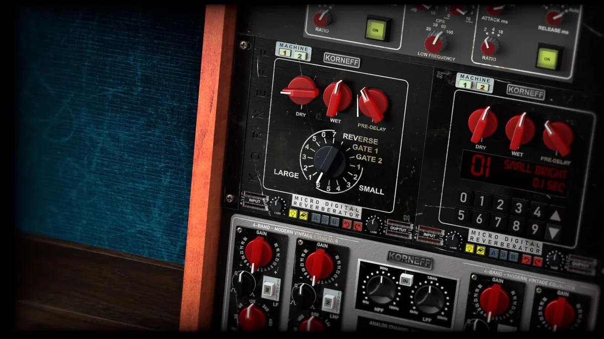 Micro Digital Reverberator