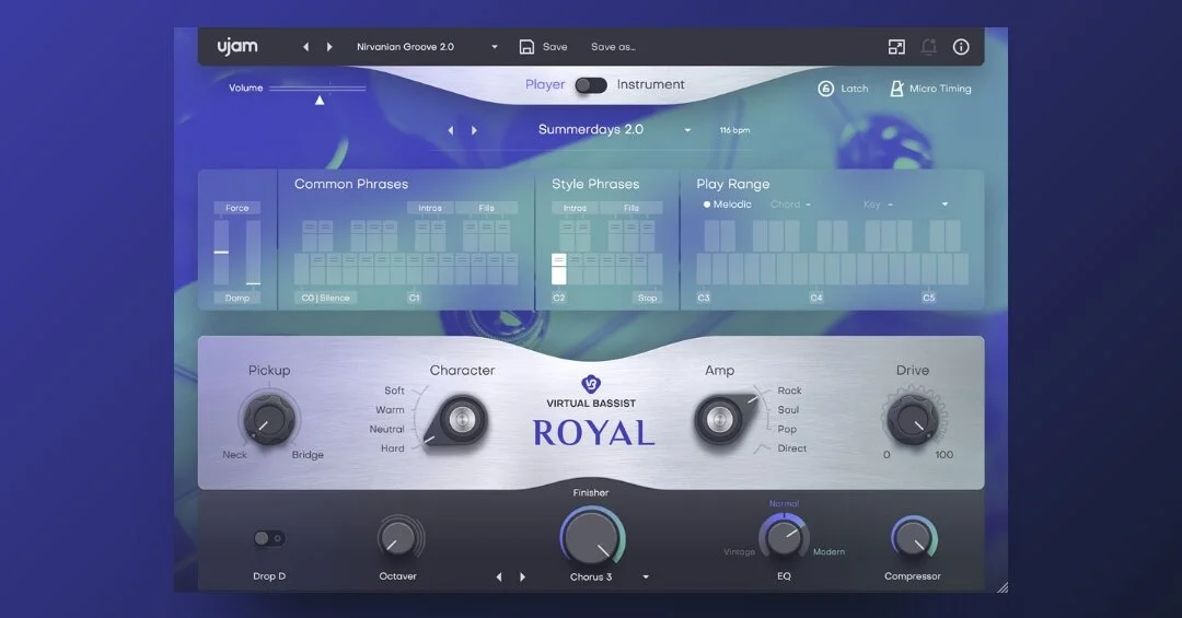 Virtual Bassist ROYAL 2