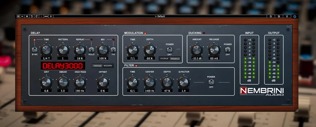 Delay3000 Vintage Modern Repeater