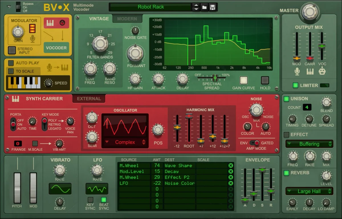 BV-X Multimode Vocoder