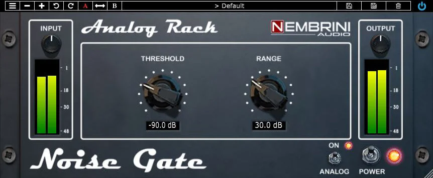 Analog Rack Noise Gate