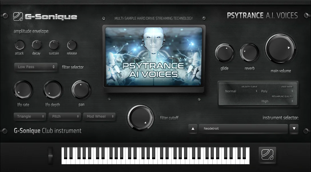 Psytrance A.I. Voices