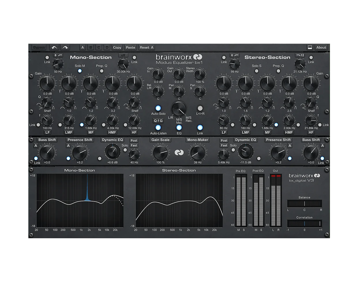 Brainworx bx_digital V3 EQ Collection