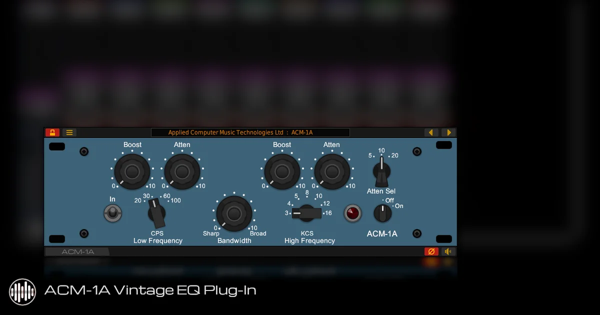 ACM-1A Vintage Program EQ