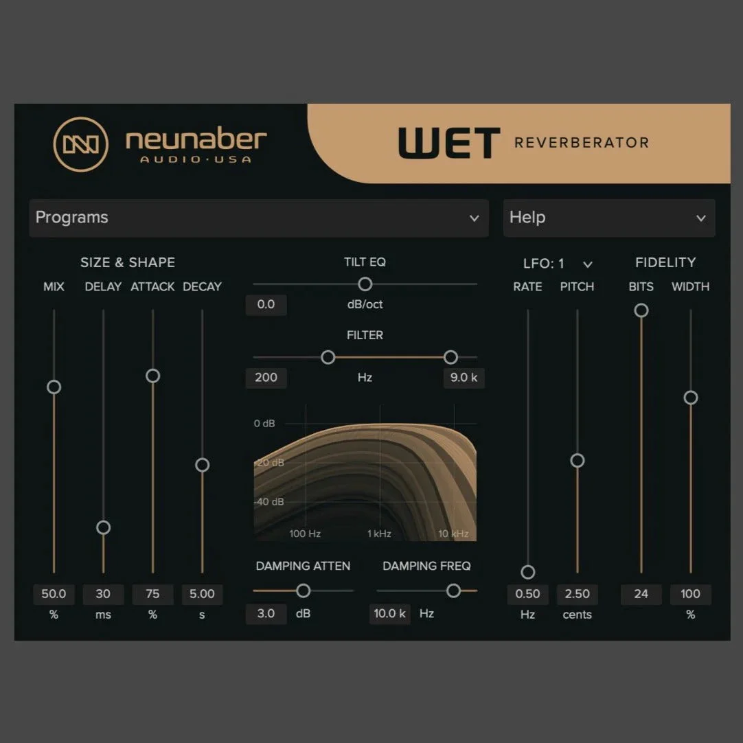 Wet Reverberator Plug-In