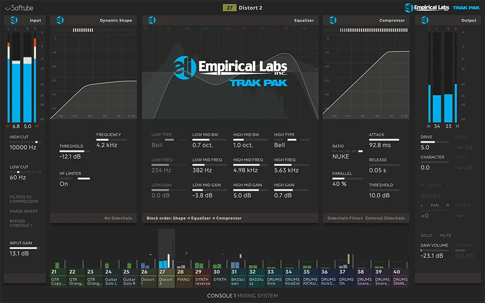 Empirical Labs Trak Pak for Console 1