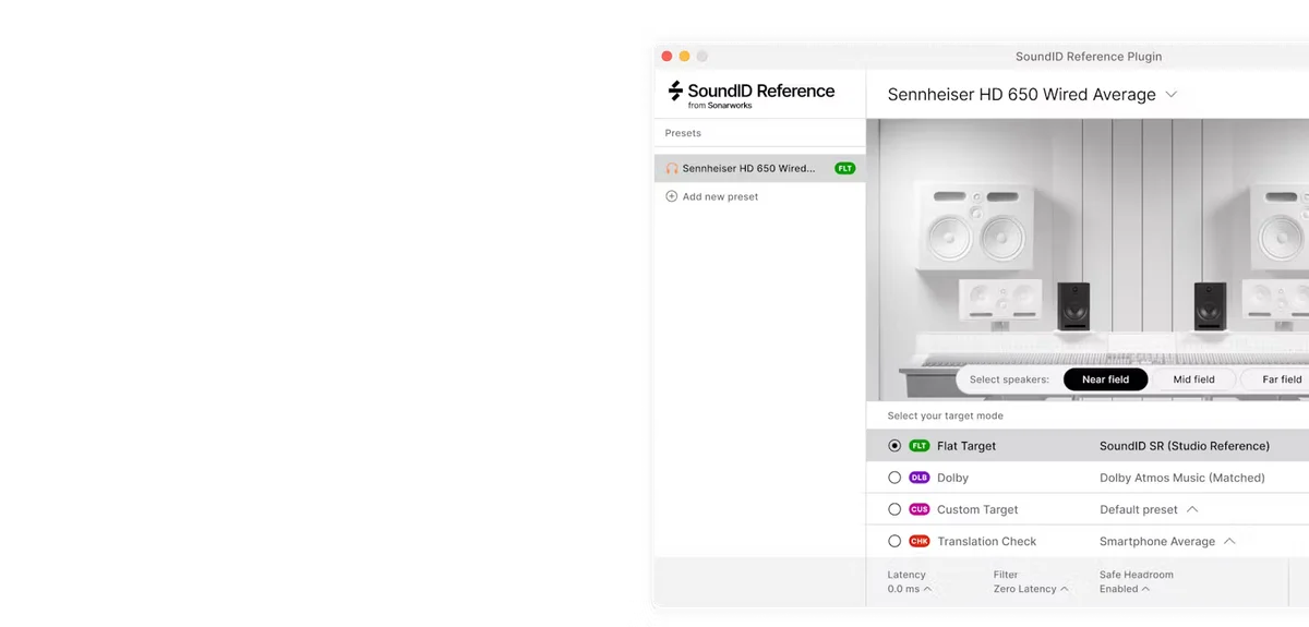 SoundID Virtual Monitoring