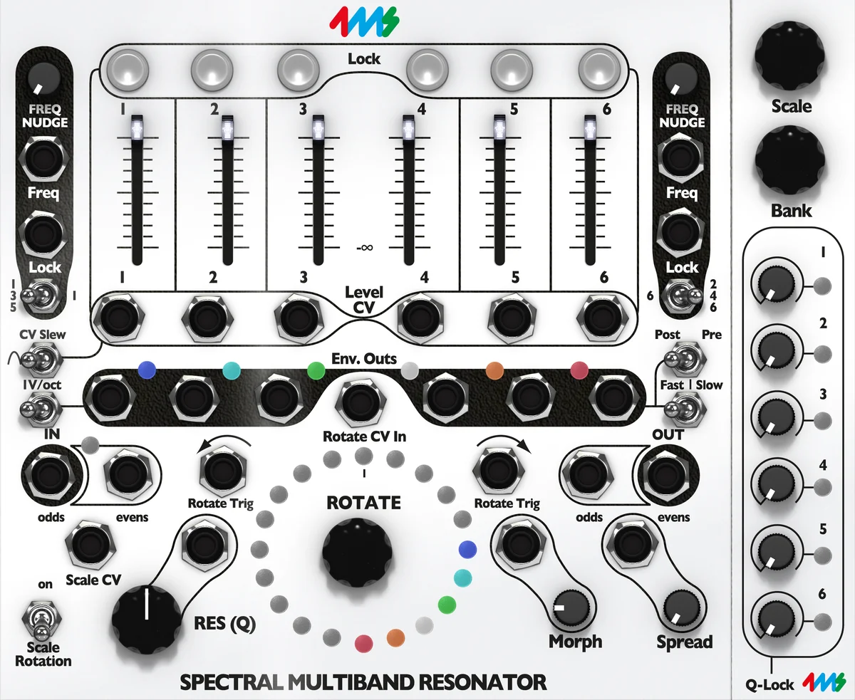 4ms Spectral Multiband Resonator (SMR)