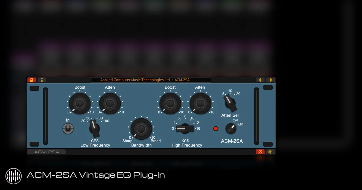 ACM-2SA Vintage Program EQ