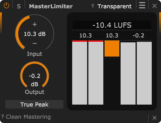 SYSTEM MasterLimiter