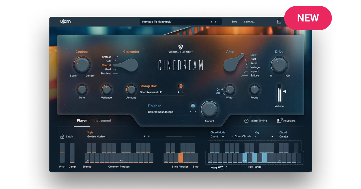 Virtual Guitarist CINEDREAM
