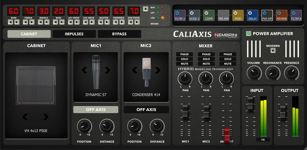 Cali Axis All Tube Guitar Amplifier